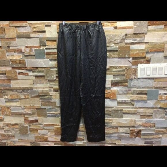 MEL & LISA Silk Pants - Picture 1 of 6